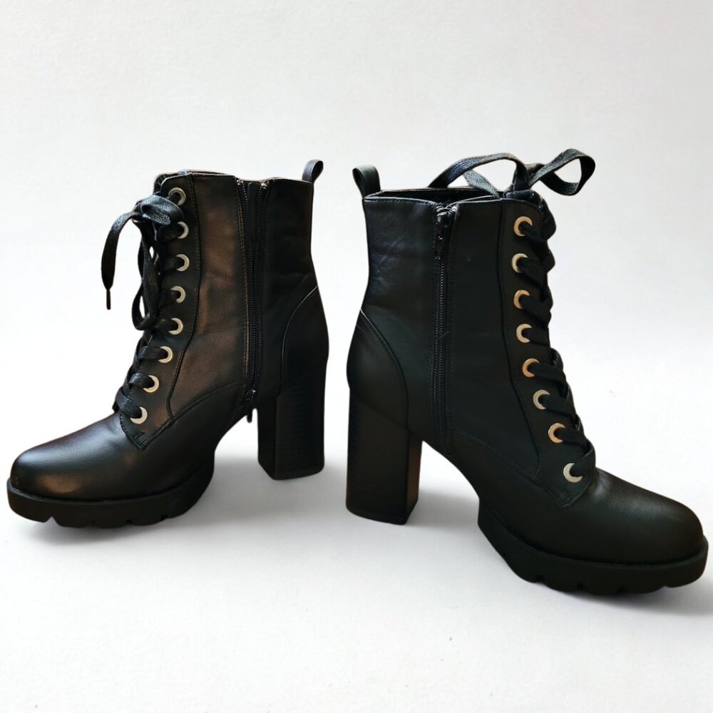 Sincerely Jules Lace Up Boots